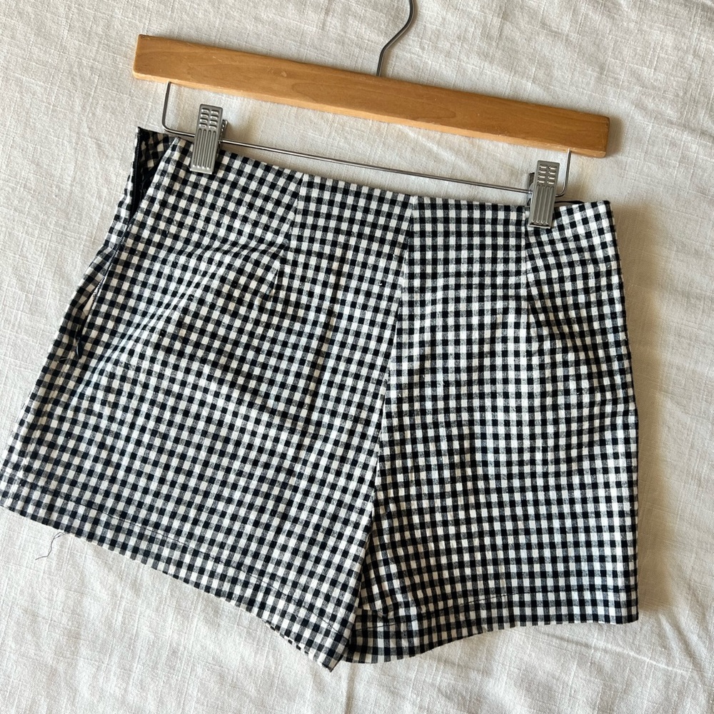 Gingham Shorts